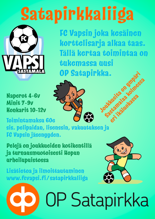 Satapirkkaliiga mainos